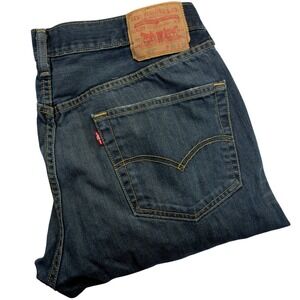 Levi's 501 Original Jeans Mens 36x30 Button Fly Straight Medium Wash Denim